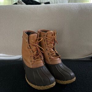 LLbean Duck Boots!